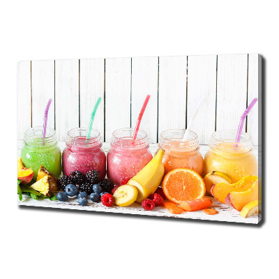 Canvas wall art Fruit cocktails