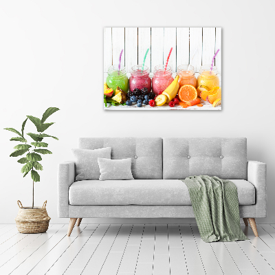 Canvas wall art Fruit cocktails