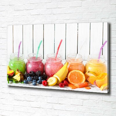 Canvas wall art Fruit cocktails