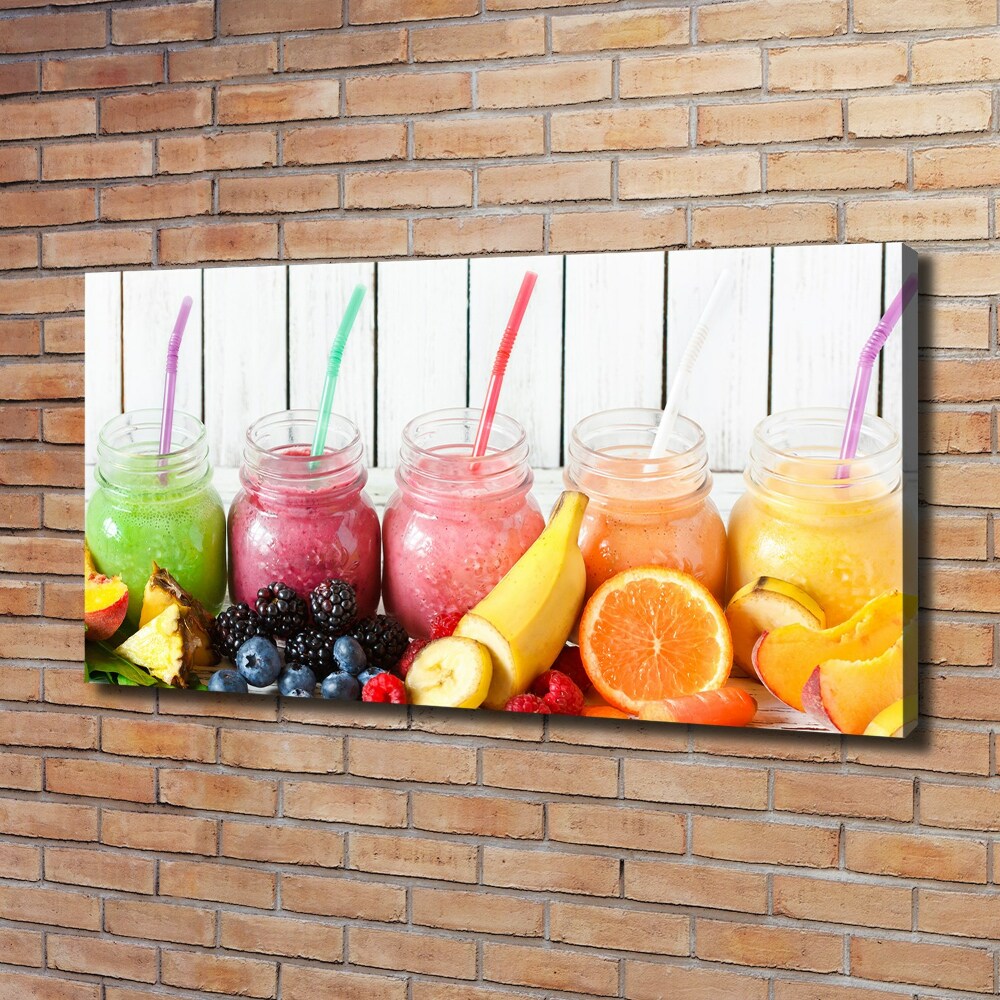 Canvas wall art Fruit cocktails