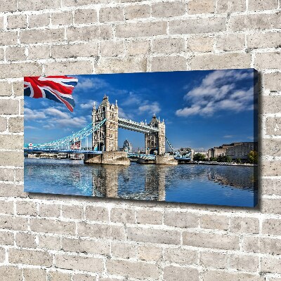 Canvas wall art Tower Bridge London