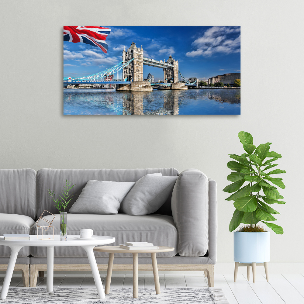 Canvas wall art Tower Bridge London