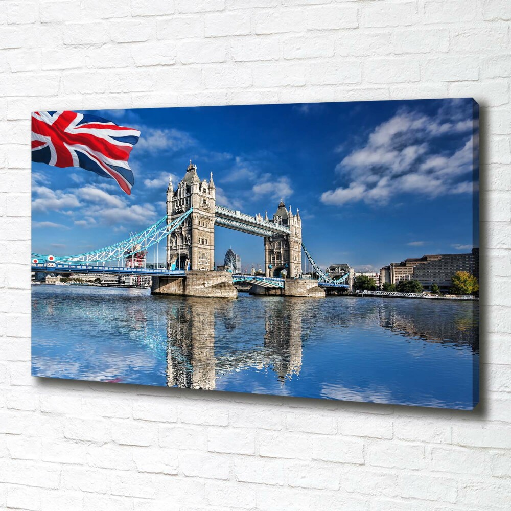 Canvas wall art Tower Bridge London