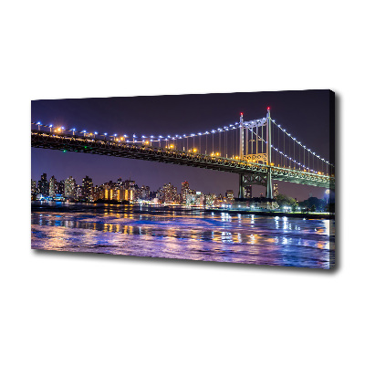 Canvas wall art A bridge in New York