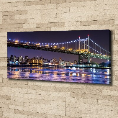 Canvas wall art A bridge in New York