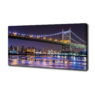 Canvas wall art A bridge in New York