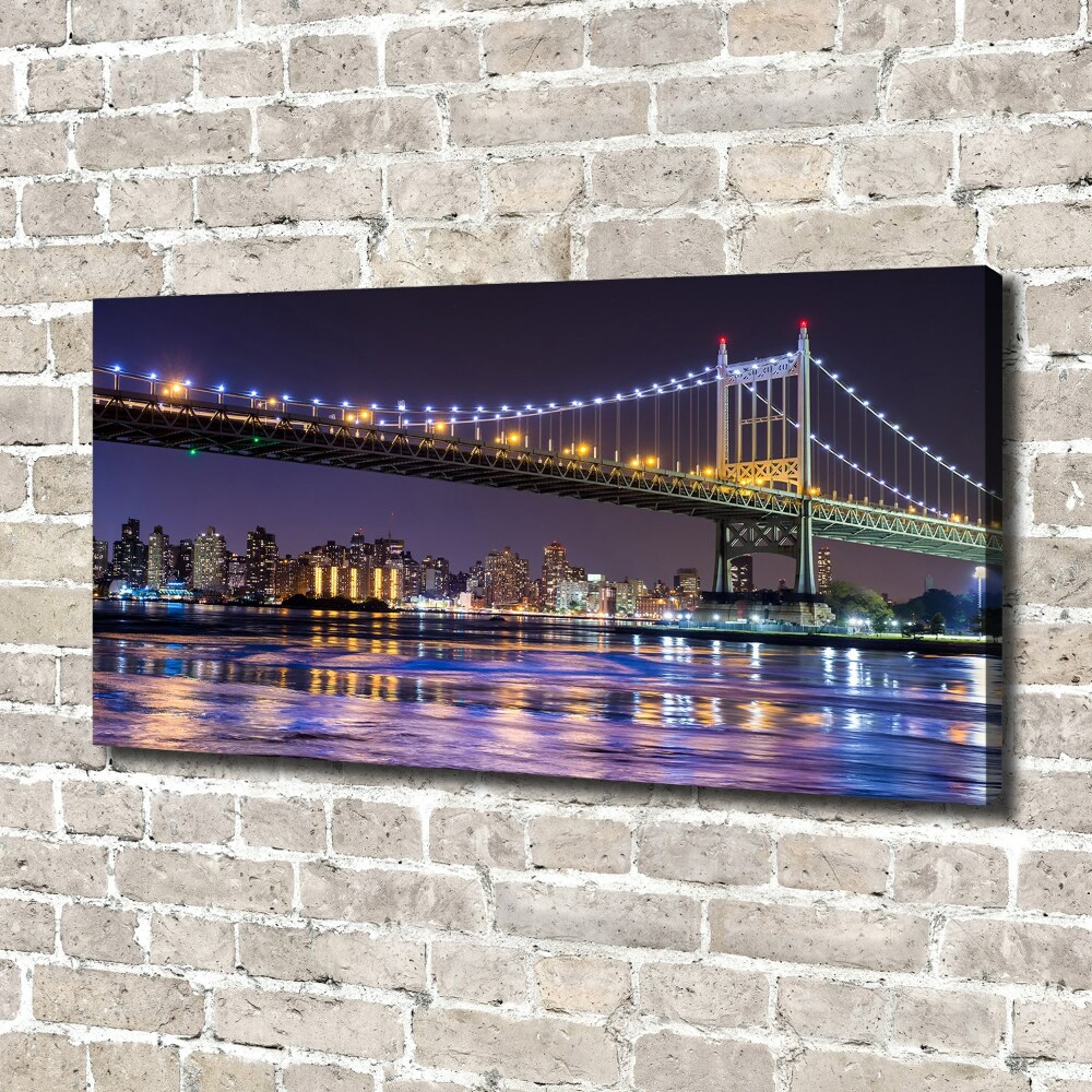 Canvas wall art A bridge in New York