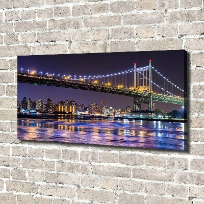 Canvas wall art A bridge in New York