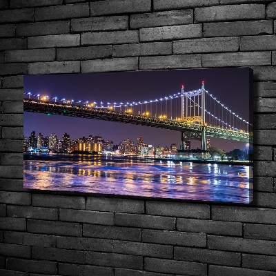 Canvas wall art A bridge in New York