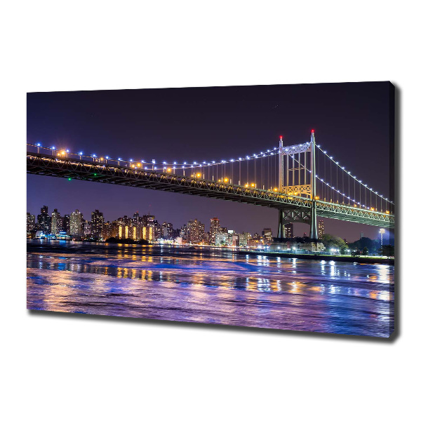 Canvas wall art A bridge in New York