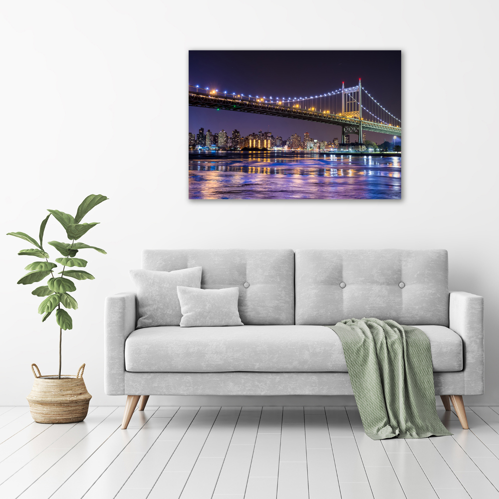 Canvas wall art A bridge in New York