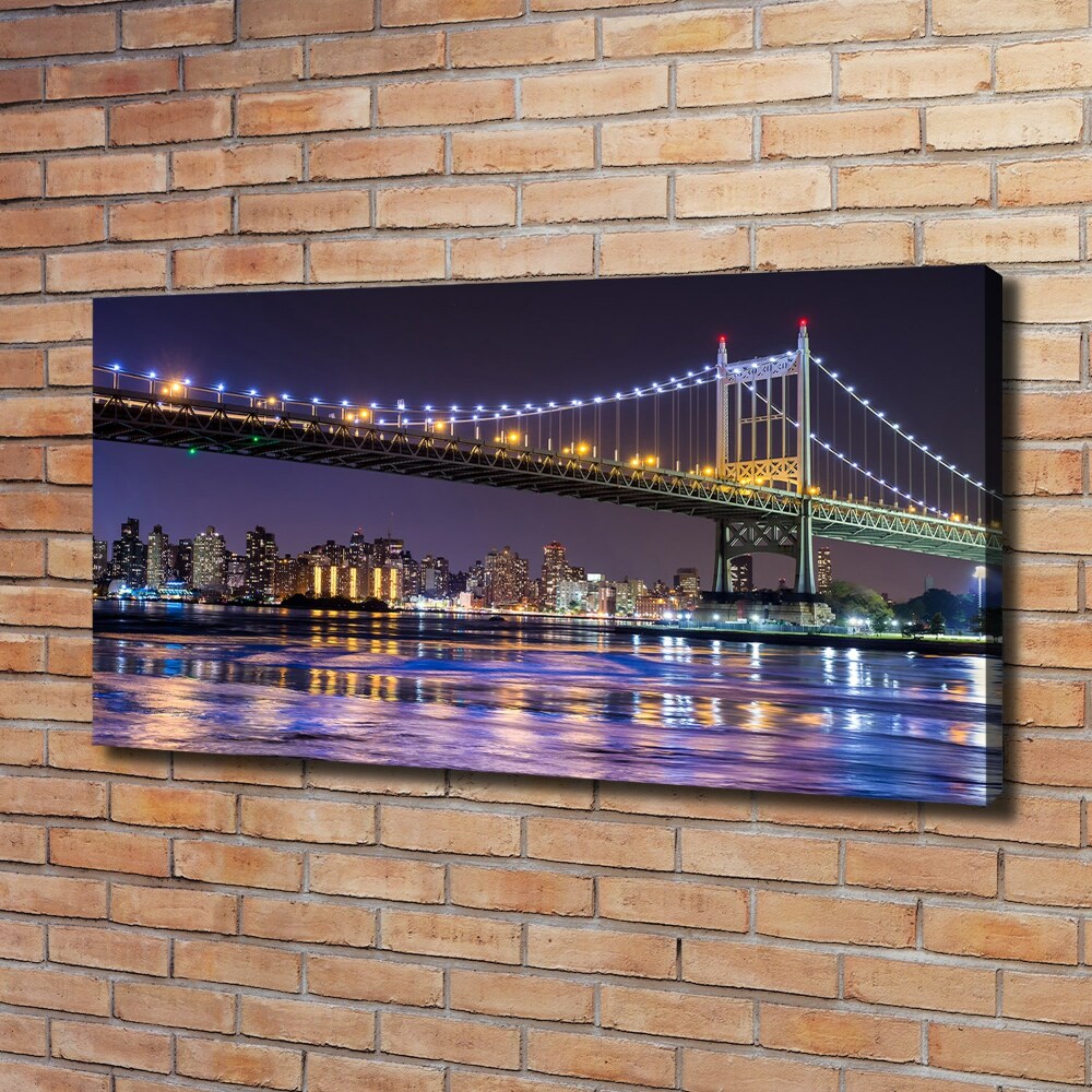 Canvas wall art A bridge in New York