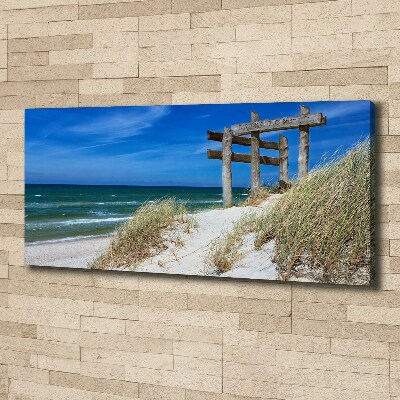 Canvas wall art Coastal dunes