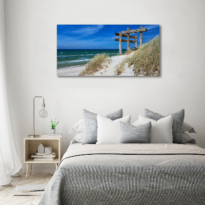 Canvas wall art Coastal dunes