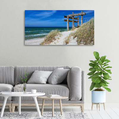 Canvas wall art Coastal dunes