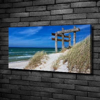 Canvas wall art Coastal dunes