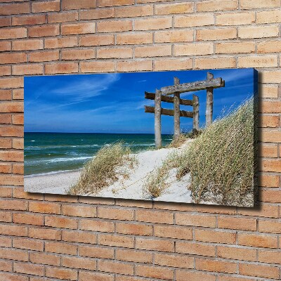 Canvas wall art Coastal dunes