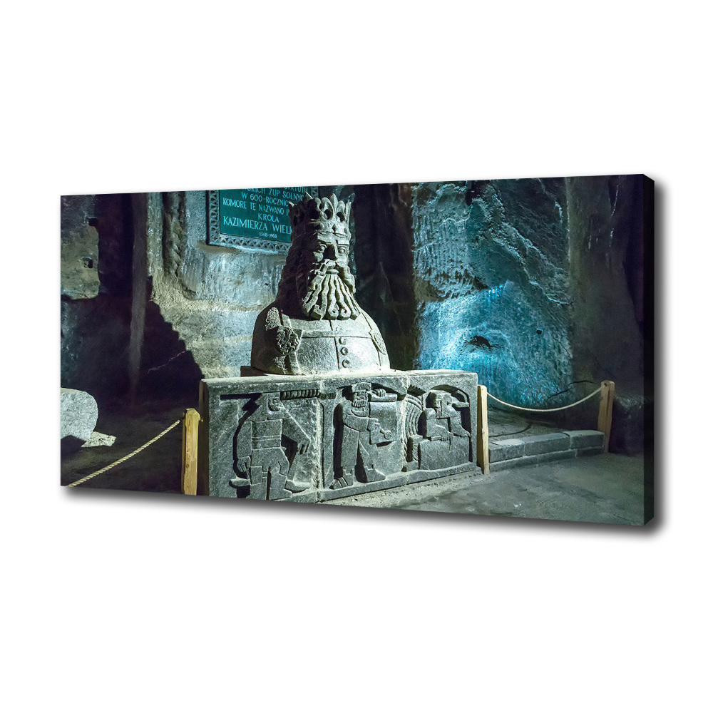 Canvas wall art Salt mine