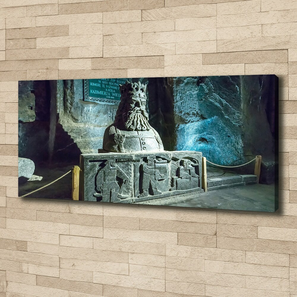 Canvas wall art Salt mine