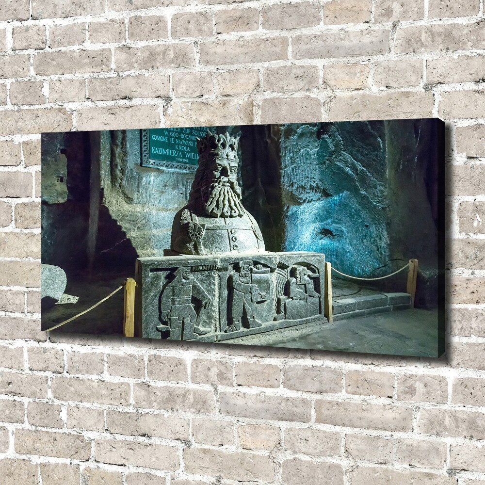 Canvas wall art Salt mine