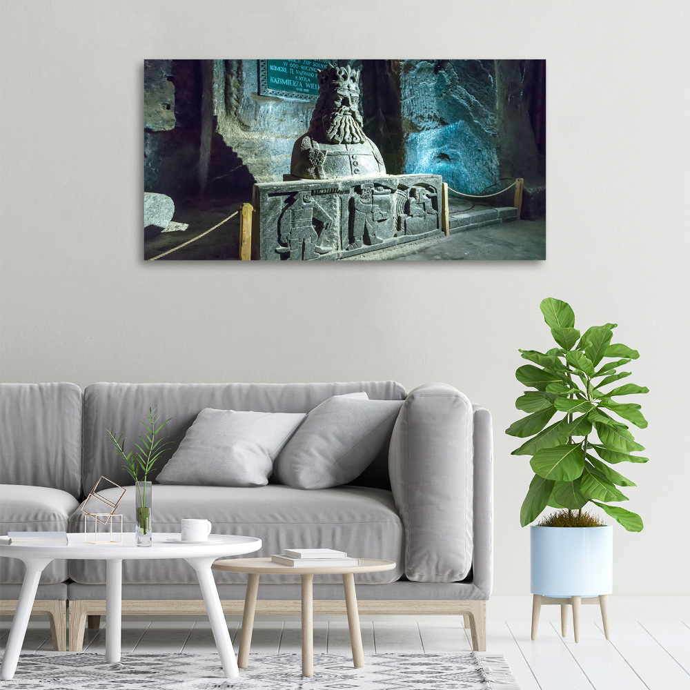 Canvas wall art Salt mine