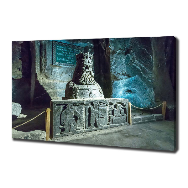 Canvas wall art Salt mine