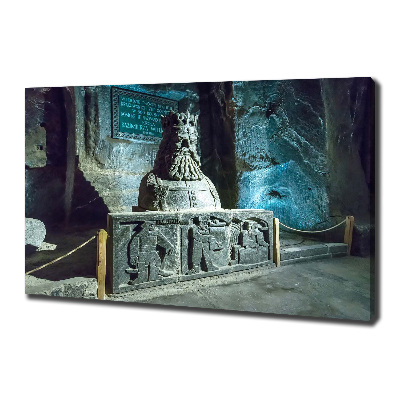 Canvas wall art Salt mine