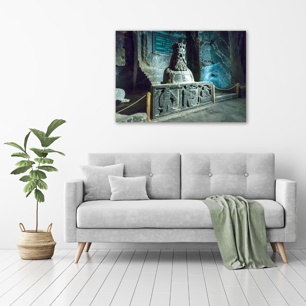 Canvas wall art Salt mine