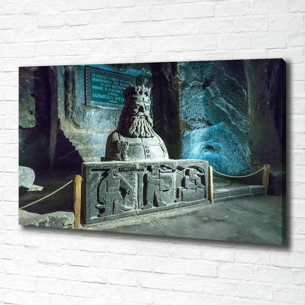 Canvas wall art Salt mine