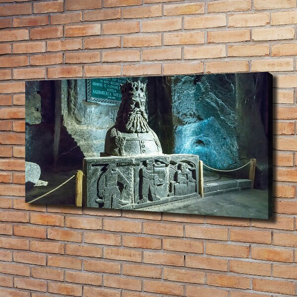 Canvas wall art Salt mine