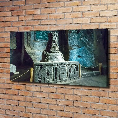 Canvas wall art Salt mine