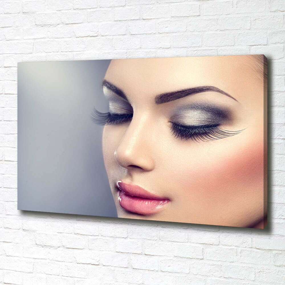 Canvas wall art Perfect makeup