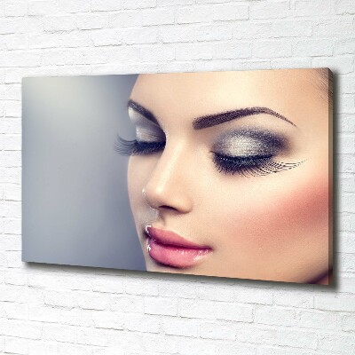 Canvas wall art Perfect makeup