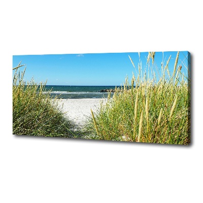 Canvas wall art Coastal dunes