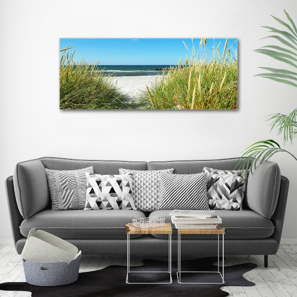 Canvas wall art Coastal dunes