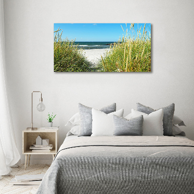 Canvas wall art Coastal dunes