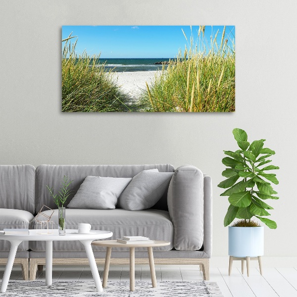 Canvas wall art Coastal dunes