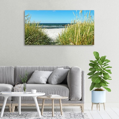 Canvas wall art Coastal dunes