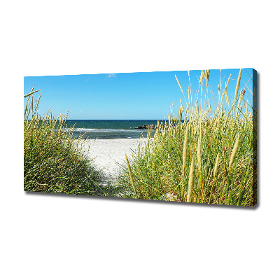 Canvas wall art Coastal dunes