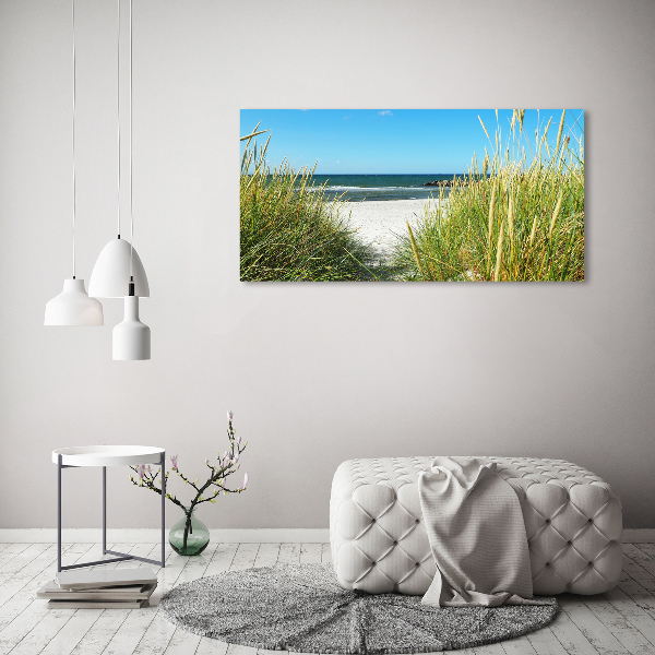 Canvas wall art Coastal dunes