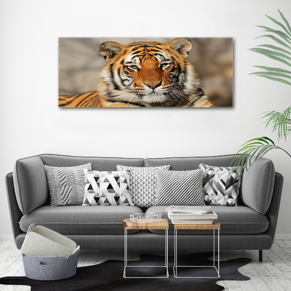 Canvas wall art Bengal tiger