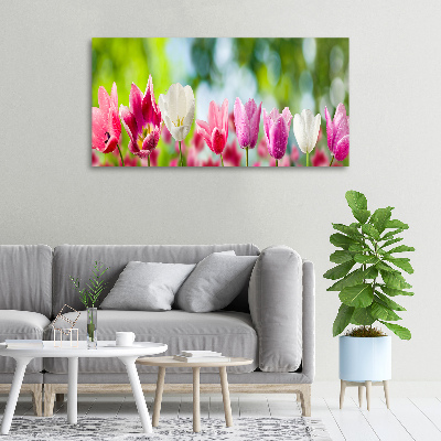 Canvas wall art Tulips