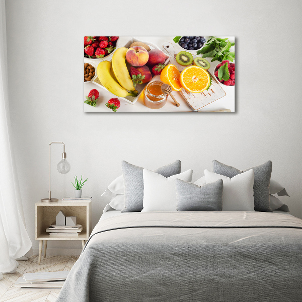 Canvas wall art Fruit and honey