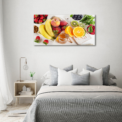 Canvas wall art Fruit and honey