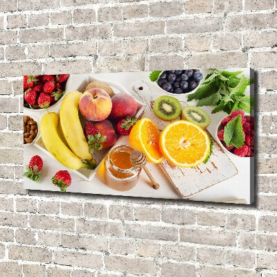 Canvas wall art Fruit and honey