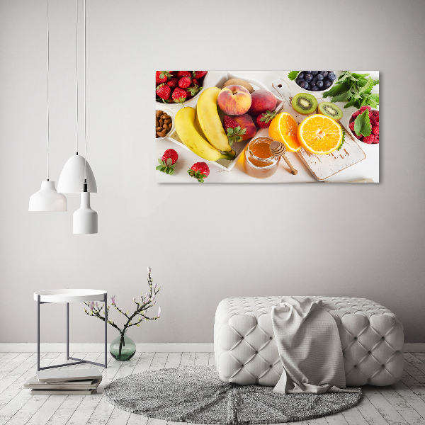 Canvas wall art Fruit and honey