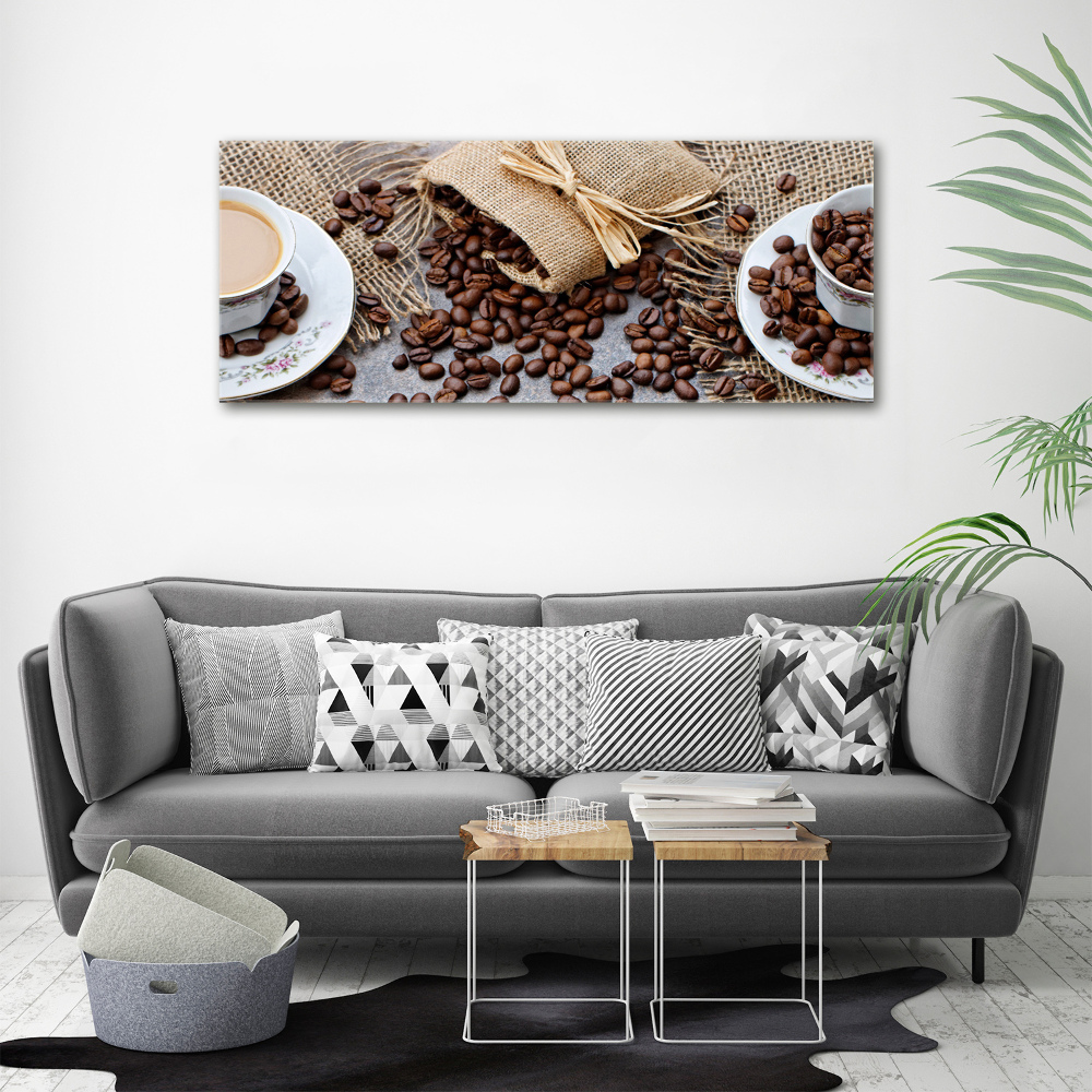 Canvas wall art Coffee with milk