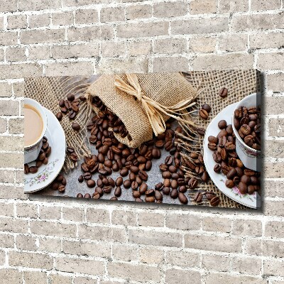 Canvas wall art Coffee with milk