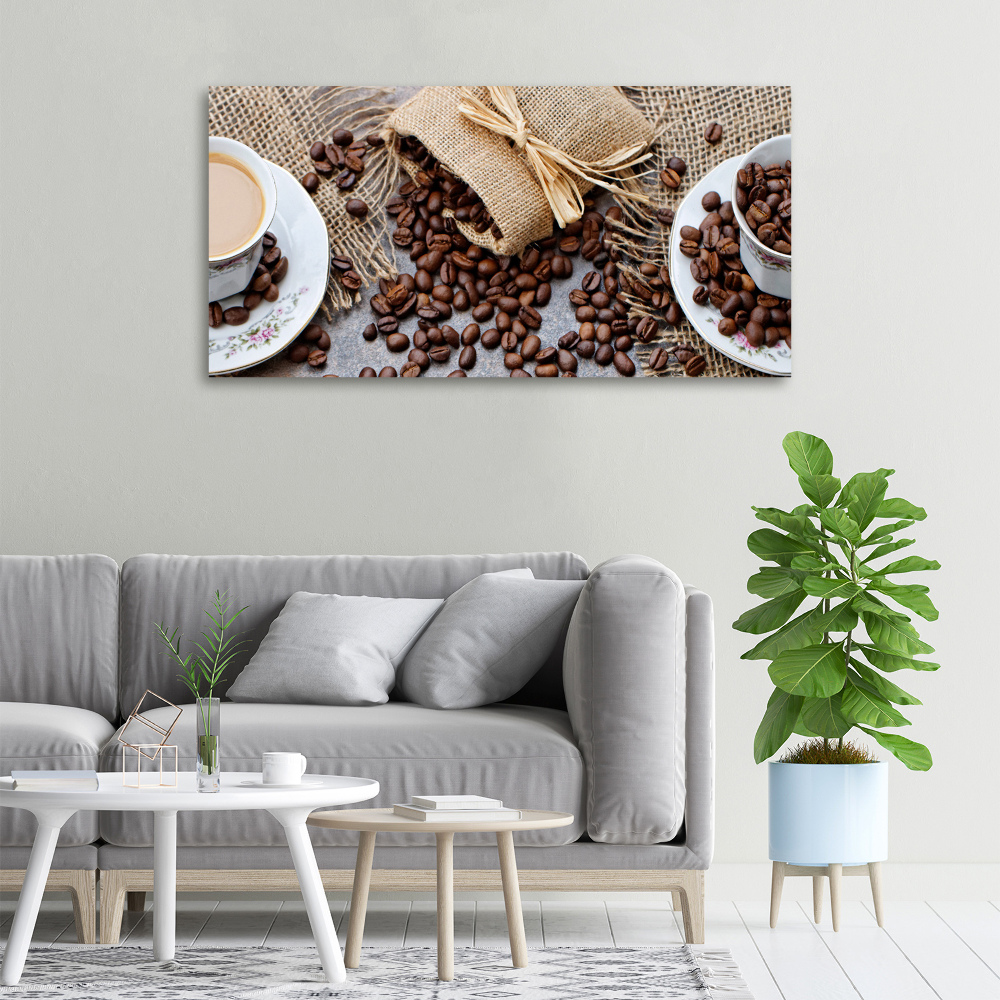 Canvas wall art Coffee with milk