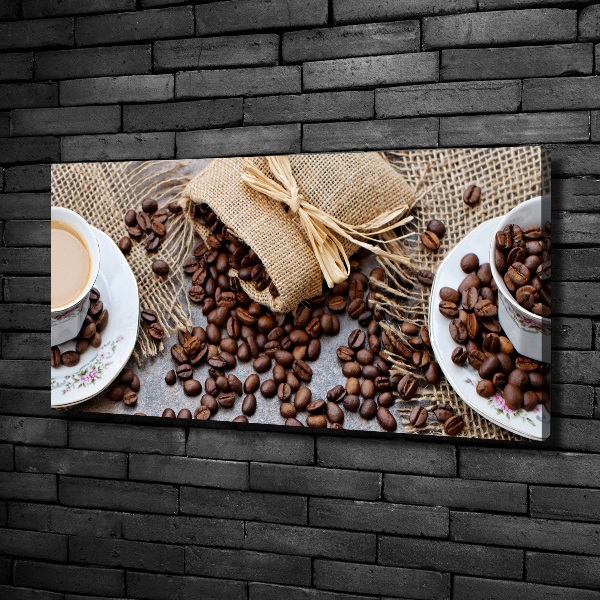 Canvas wall art Coffee with milk